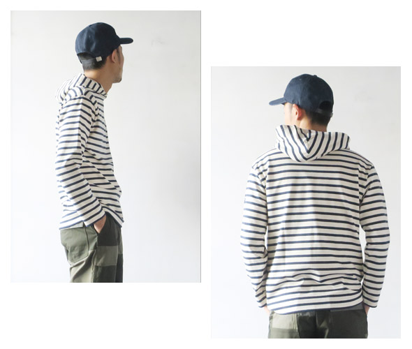 Saint Jamesのカットソーのモデル着用画像