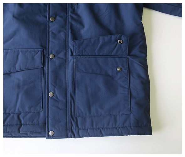patagoniaのジャケットのモデル着用画像