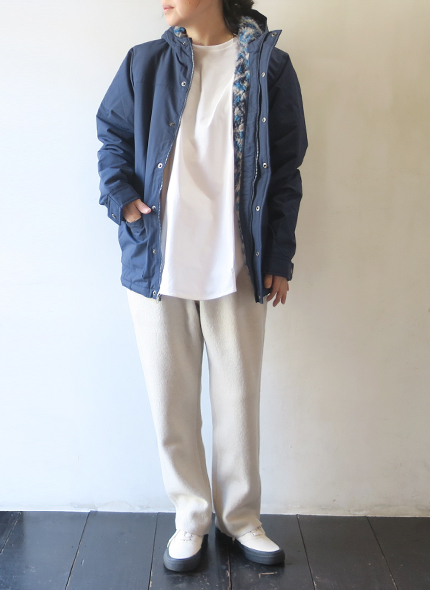 patagoniaのジャケットのモデル着用画像