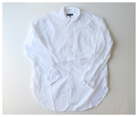 Engineered Garments エンジニアドガーメンツ 19th BD Shirt - 100's 2Ply Broadcloth  ボタンダウンシャツ