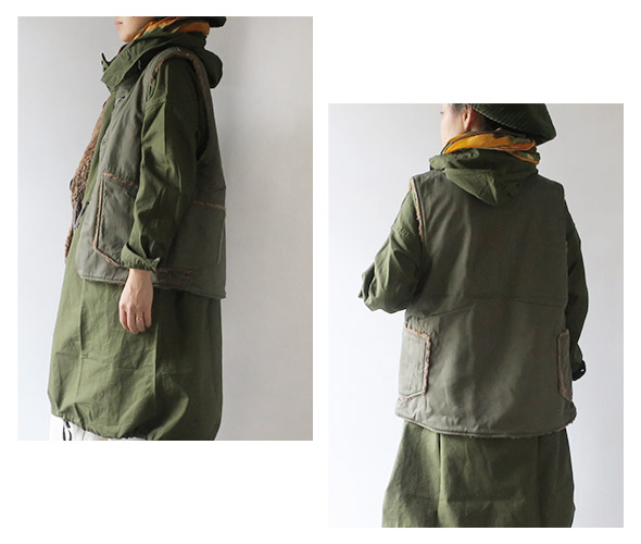 Engineered Garmentsのベストの詳細画像