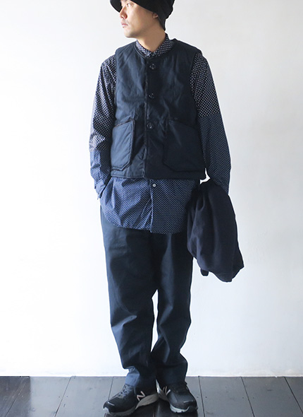 Engineered Garmentsのベストの詳細画像