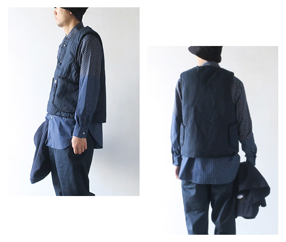 Engineered Garmentsのベストの詳細画像