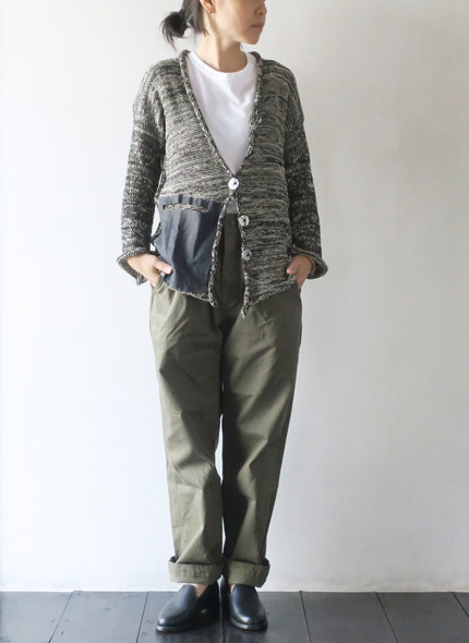 Engineered Garmentsのパンツのモデル着用画像