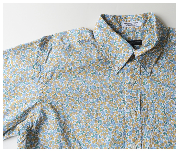Engineered Garments - 19th BD Shirt - Mini Floral Print エンジニアドガーメンツ ボタンダウンシャツ