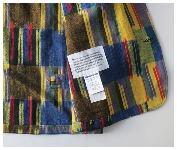 Engineered Garments(エンジニアドガーメンツ) Cardigan Jacket - Cotton Ikat ik135の商品ページです。