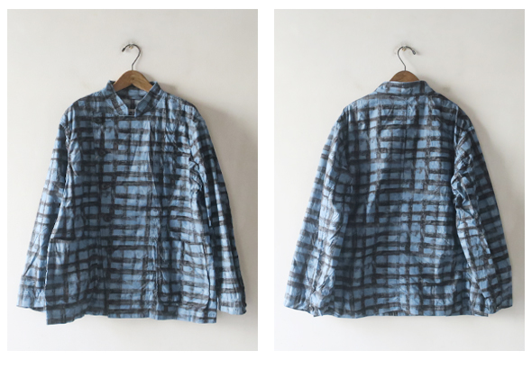 AiE DBB Jacket - Windowpane Print エーアイイー ジャケット