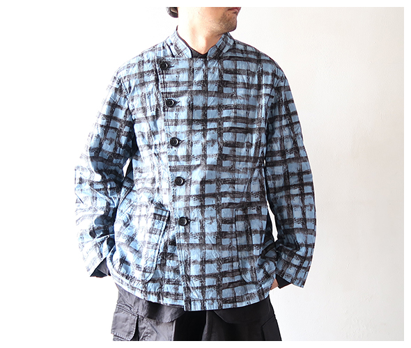 AiE DBB Jacket - Windowpane Print エーアイイー ジャケット