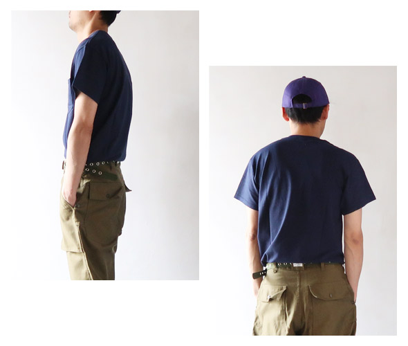 AiE Printed S/S Pocket Tee - Yankee エーアイイー プリントショートスリーブポケットティー
