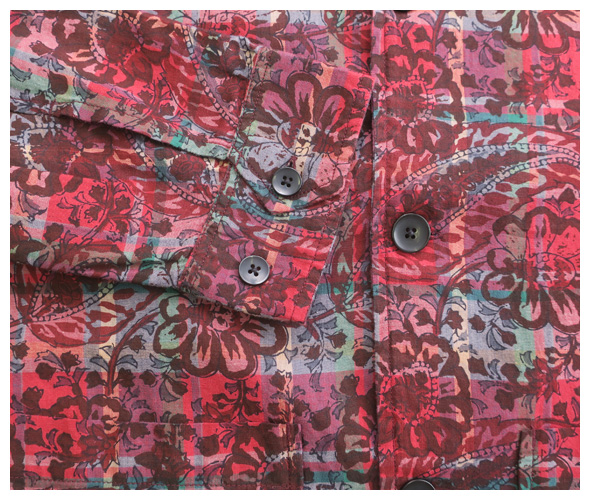 South2 West8 Pen Jacket - Batik Over Print サウス2ウエスト8 ペンジャケット
