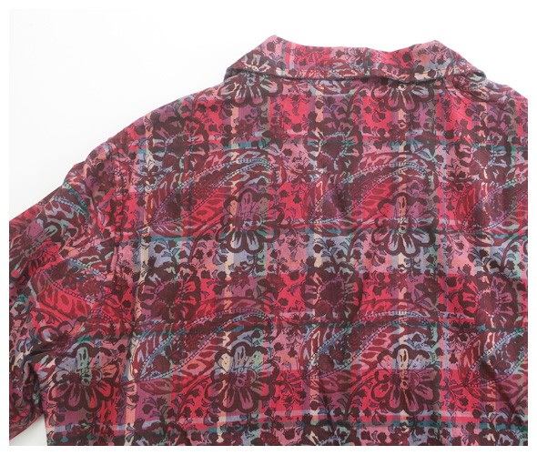 South2 West8 Pen Jacket - Batik Over Print サウス2ウエスト8 ペンジャケット