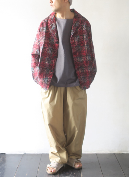 South2 West8 Pen Jacket - Batik Over Print サウス2ウエスト8 ペンジャケット