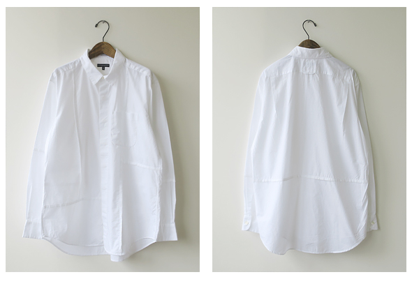 Engineered Garments - Combo Short Callar Shirt - 100s 2Ply Broad エンジニアドガーメンツ コンボショートカラーシャツ