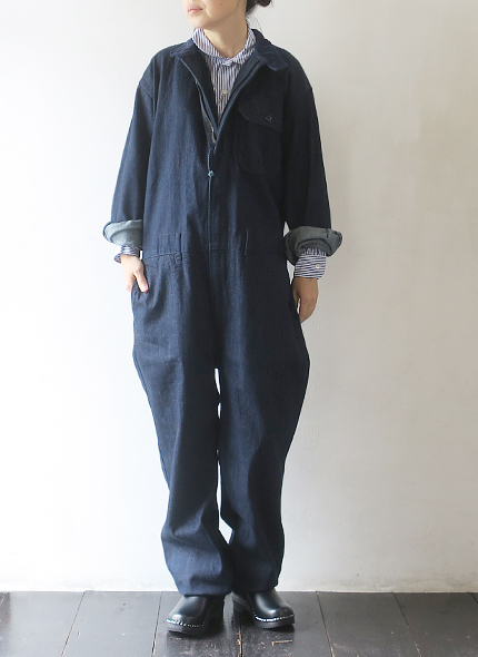 Engineered Garments - Racing Suit - 10oz broken Denim エンジニアドガーメンツ レーシングスーツ