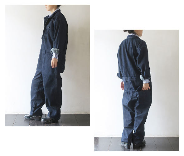 Engineered Garments - Racing Suit - 10oz broken Denim エンジニアドガーメンツ レーシングスーツ