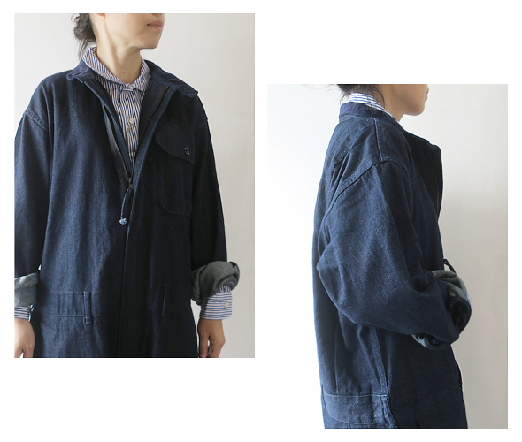 Engineered Garments - Racing Suit - 10oz broken Denim エンジニアドガーメンツ レーシングスーツ
