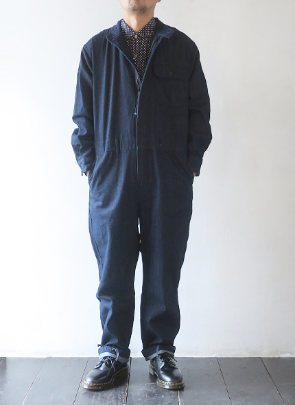 Engineered Garments - Racing Suit - 10oz broken Denim エンジニアドガーメンツ レーシングスーツ
