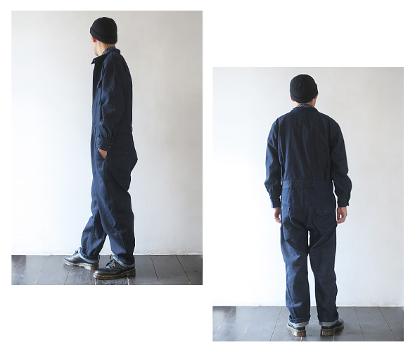 Engineered Garments - Racing Suit - 10oz broken Denim エンジニアドガーメンツ レーシングスーツ