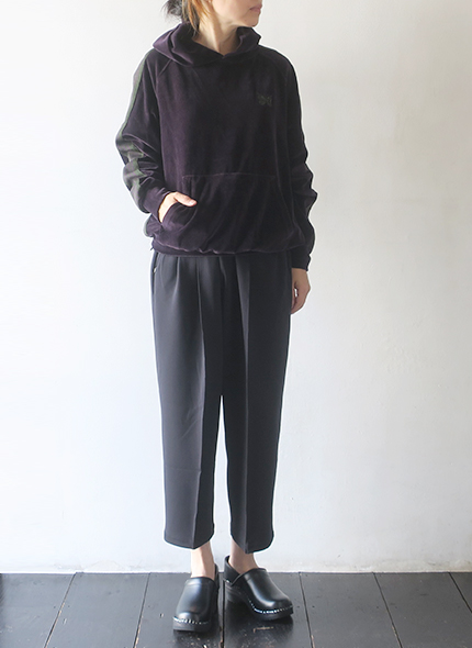 NEEDLES - Track Hoody - C/Pe Velour ニードルス トラックフーディー