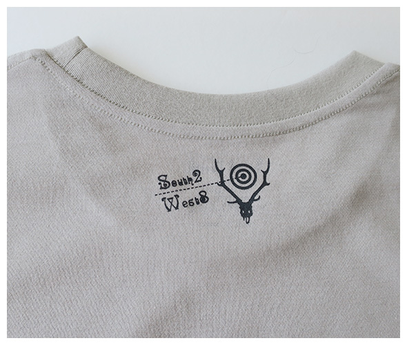 South2 West8 - L/S Crew Neck Tee - MAZE サウス2 ウェスト8 ロングスリーブクルーネックT