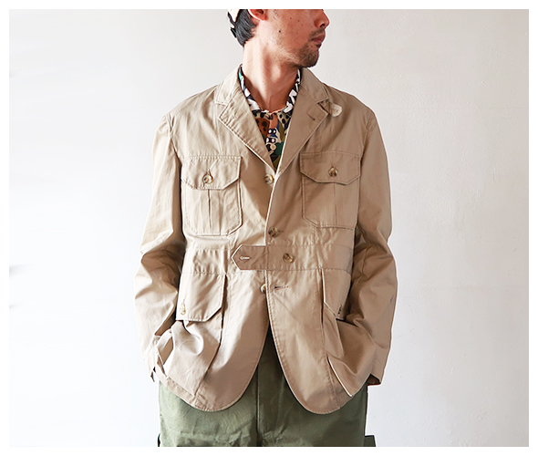 Engineered Garments - Folk Jacket - High Count Twill エンジニアドガーメンツ フォークジャケット