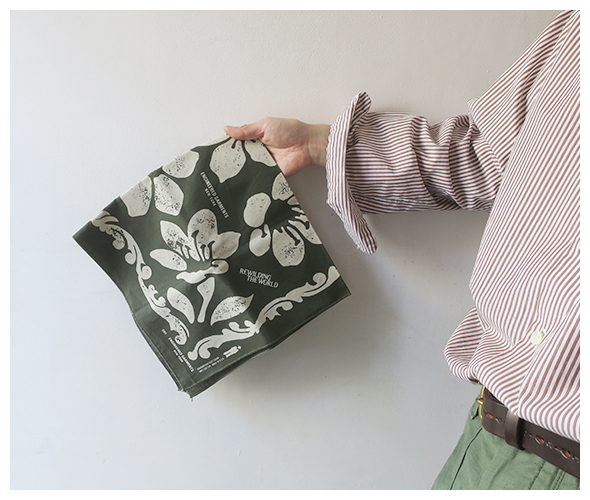 Engineered Garments(エンジニアドガーメンツ) Printed Bandana - Floral km361の商品ページです。