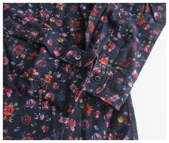 Engineered Garments(エンジニアドガーメンツ) 19 Century BD Shirt - Floral Print Flannel ln008の商品ページです。