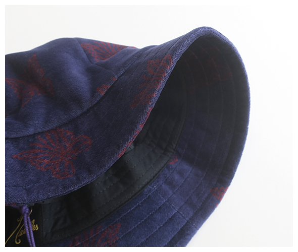 NEEDLES - Bermuda Hat / C/PE Papillon Velour ニードルス ハット