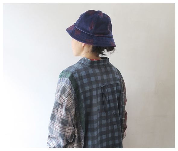 NEEDLES - Bermuda Hat / C/PE Papillon Velour ニードルス ハット