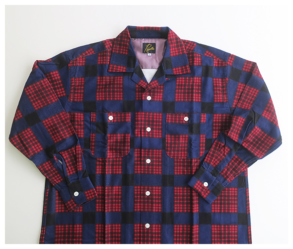 NEEDLES - One-Up Shirt Dress - R/C Flannel Cloth / Printed 