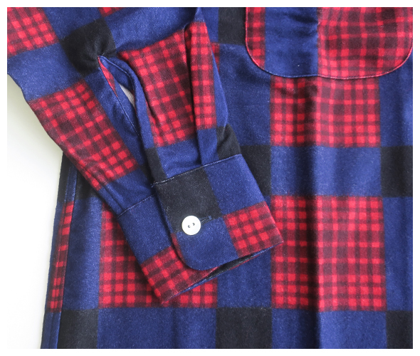 NEEDLES - One-Up Shirt Dress - R/C Flannel Cloth / Printed 