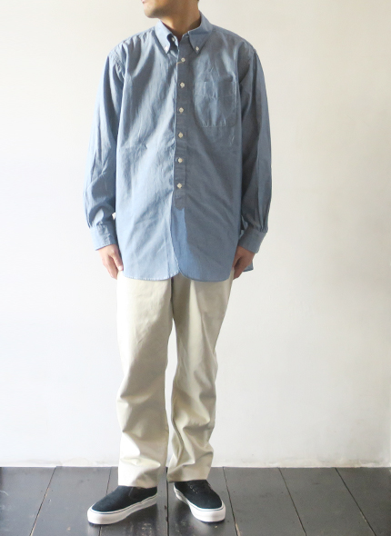 Engineered Garments - 19 Century BD Shirt - Cotton Chambray エンジニアドガーメンツ ボタンダウンシャツ