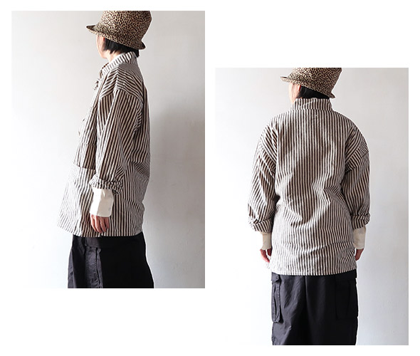 Engineered Garments - Tibet Shirt - LC Stripe エンジニアドガーメンツ チベットシャツ