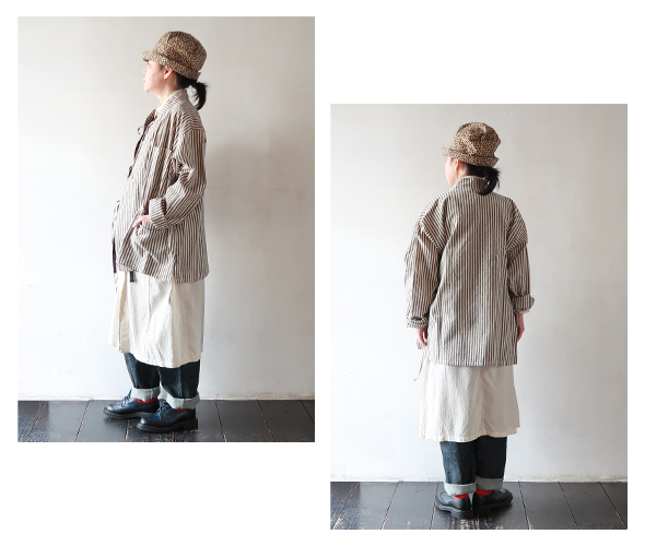 Engineered Garments - Tibet Shirt - LC Stripe エンジニアドガーメンツ チベットシャツ