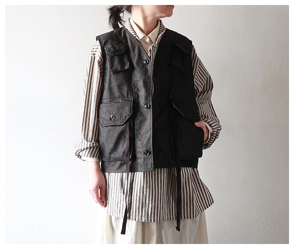 Engineered Garments - Tibet Shirt - LC Stripe エンジニアドガーメンツ チベットシャツ