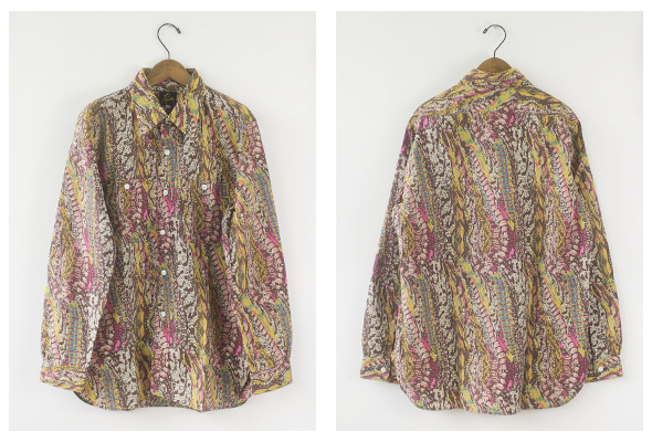 NEEDLES - Work Shirt - Broadcloth / Printed ニードルズ
