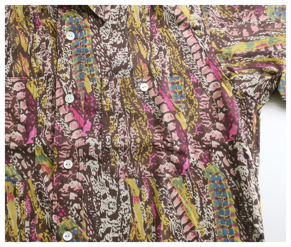 NEEDLES - Work Shirt - Broadcloth / Printed ニードルス ワークシャツ