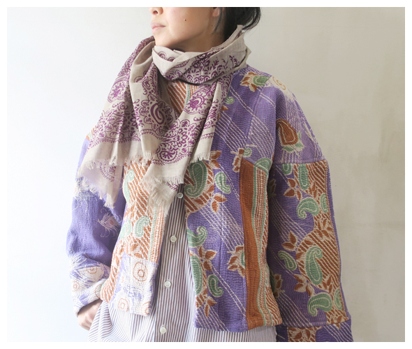 South2 West8 - Stole - Cotton Gauze サウス2ウエスト8 ストール