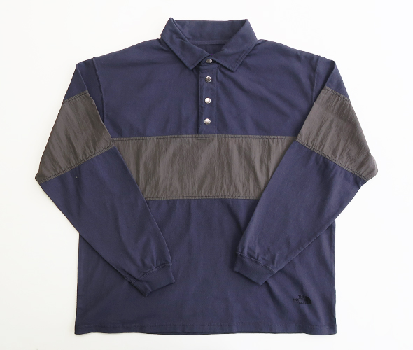 THE NORTH FACE PURPLE LABEL - Carment Dyed Field Rugby Shirt ザ