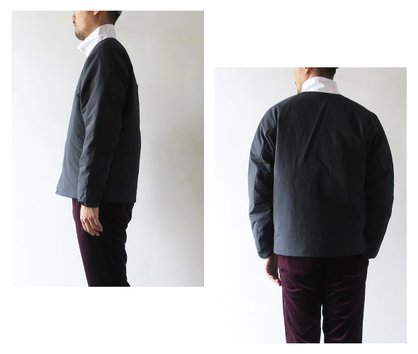 THE NORTH FACE PURPLE LABELのジャケットのモデル着用画像