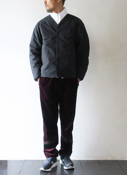 THE NORTH FACE PURPLE LABELのジャケットのモデル着用画像