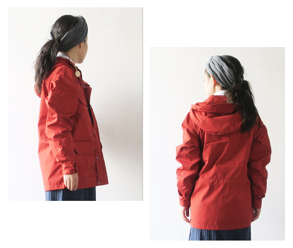 THE NORTH FACE PURPLE LABELのジャケットのモデル着用画像