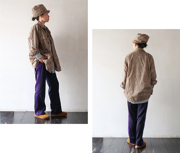 NEEDLES - Track Pant - Poly Smooth - NAVY ニードルズ