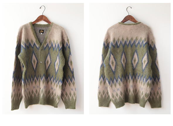 NEEDLES - Mohair Cardigan - Diamond ニードルズ モヘア