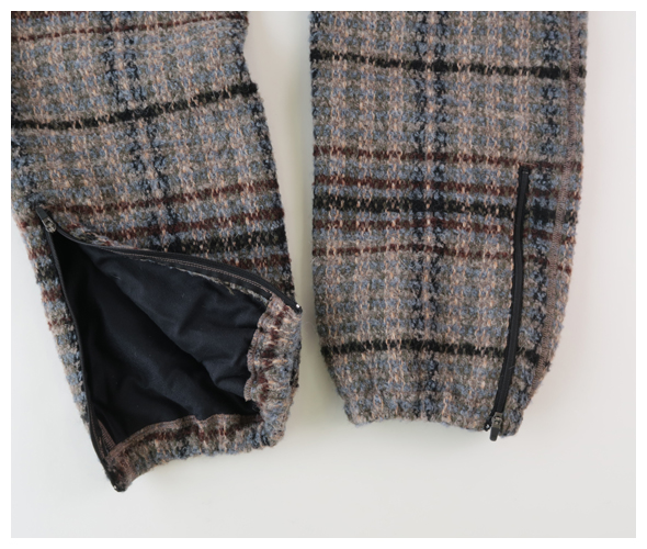 NEEDLES - Zipped W.U. Pant - Plaid Tweed ニードルズ ジップドWUパンツ