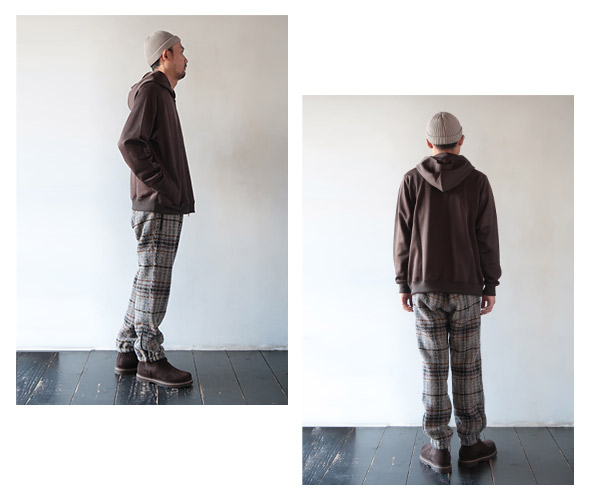 NEEDLES - Zipped W.U. Pant - Plaid Tweed ニードルズ ジップドWUパンツ
