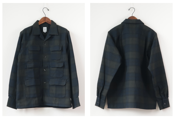 South2 West8 - 6 Pocket Classic Shirt - Plaid Twill サウス2