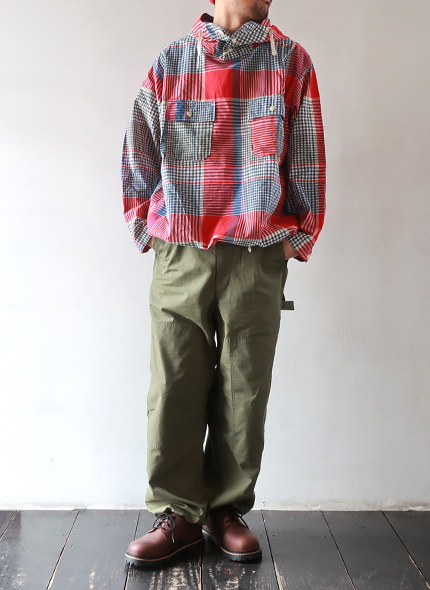 Engineered Garments - Cagoule Shirt - Big Madras Plaid
