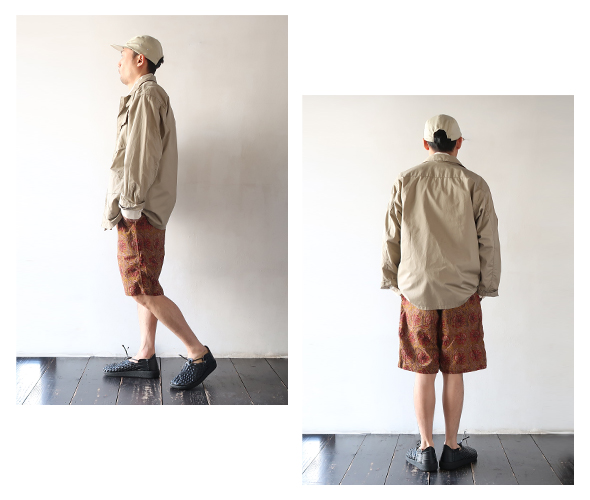 ENGINEERED GARMENTS ファティーグショーツ オリーブ M