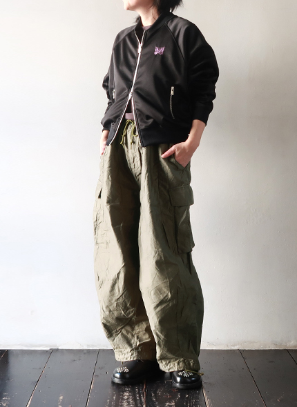 NEEDLES - H.D. Pant - BDU - OLIVE ニードルズ ヒザデルパンツ